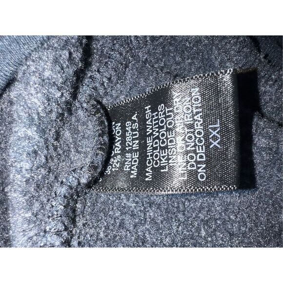 Aviator Nation Women's Black 5 Stripe Full Zip Hoodie Sweatshirt 2XL NWOT J004 - Picture 10 of 11